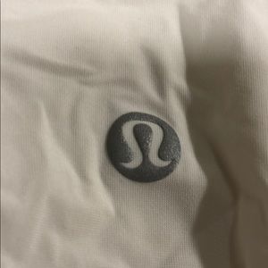 Lulu Lemon Beige Tennis Skirt with Shorts